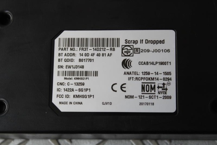 фото №2, Модуль блютуз ford transit connect mk2 fr3t-14d212-rb