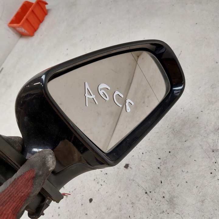 фото №15, Audi a6 c6 дзеркало праві електричні 5pin чорні