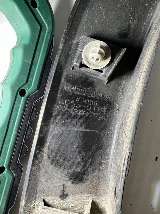 фото №16, Планка крила mazda cx-5 ліва зад задня kd5351w61