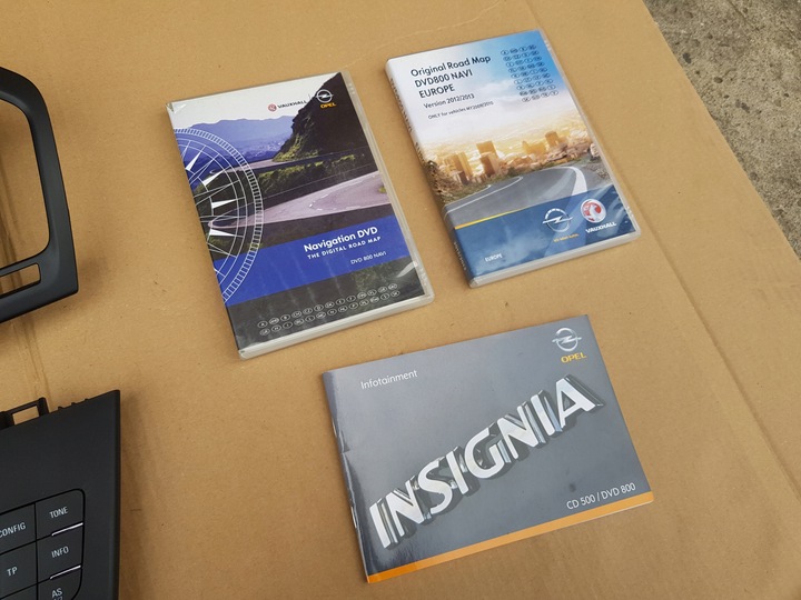 фото №13, Радіо навігація "dvd 800 навігація" opel insignia a 2008-2013 / комплект європа