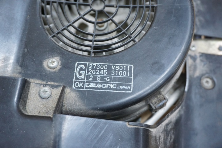 фото №11, Nissan patrol обігрівач повітродувка повітропровід зад gr y61 97-04r kpl