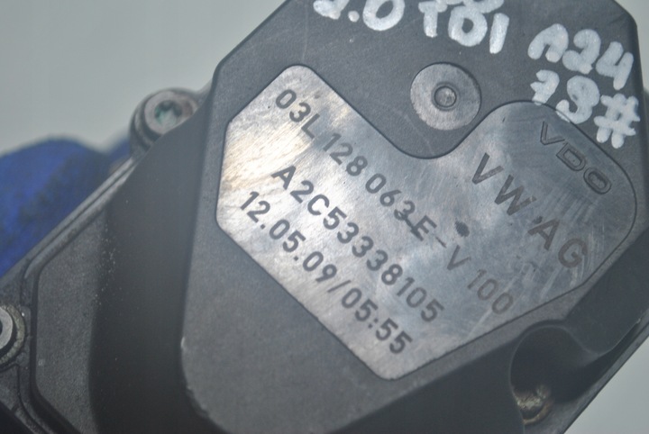 фото №7, Дросельна заслінка audi a4b8 03l128063e a2c53338105