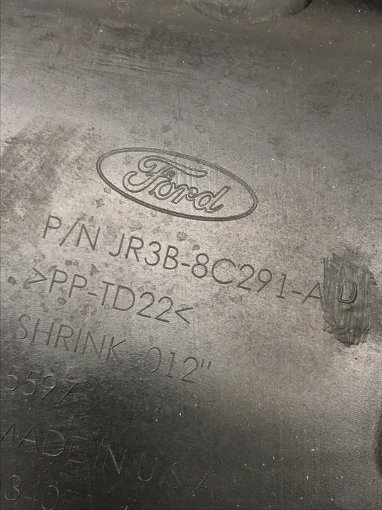 фото №7, Накладка ремня передней mustang 17- jr3b-8c291-ad