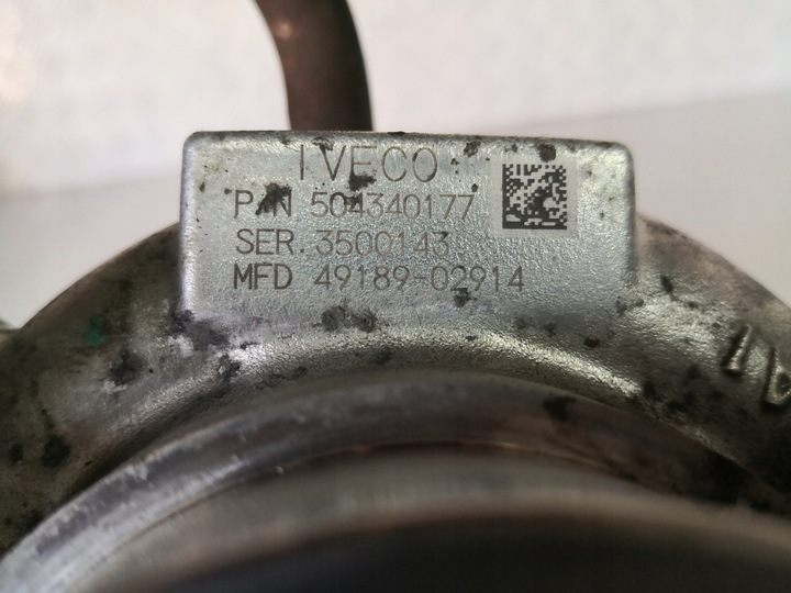 фото №5, Iveco daily 3.0 hpi 146km турбонагнітач 504340177