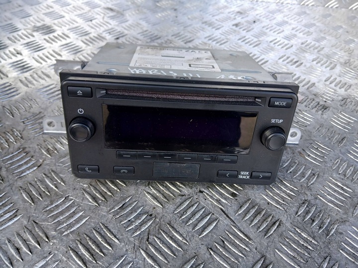 фото №1, Toyota yaris iii радіо радіопрогравач 86120-0dc20 2019r