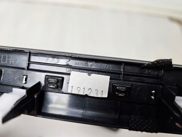 фото №8, Планка dekor консолі решітка повітропровід hyundai ioniq