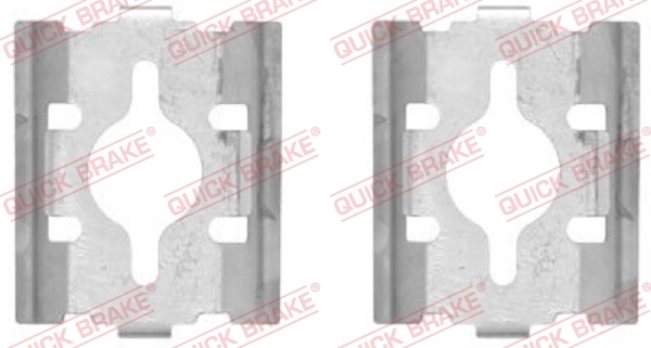 фото №2, Qb набір монтажний гальмівні колодки зад fiat ducato 01-