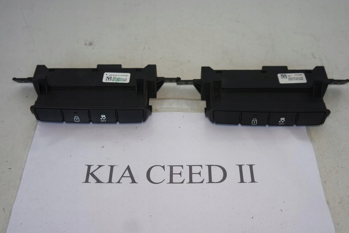 фото №1, Панель кнопка esp блокировка дверь kia ceed ii