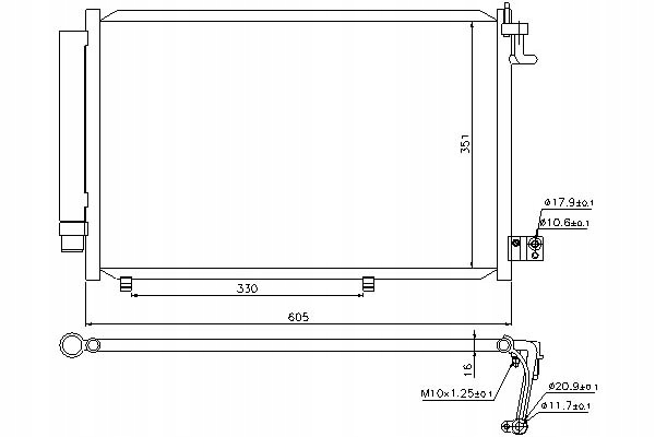 фото №12, Радиаторов кондиционера з осушитель nissens 940108 1526277
