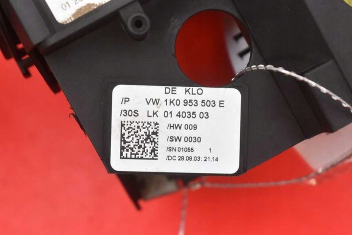 фото №9, Перемикач комбінований перемикач-павук 1k0953503e vw caddy 3 iii 2k 04-10
