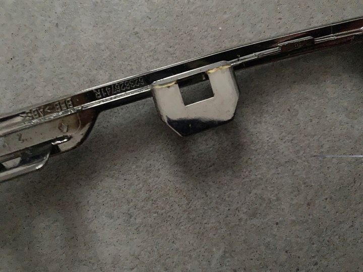 фото №8, Планка хром решётка 623826741r renault megane iv