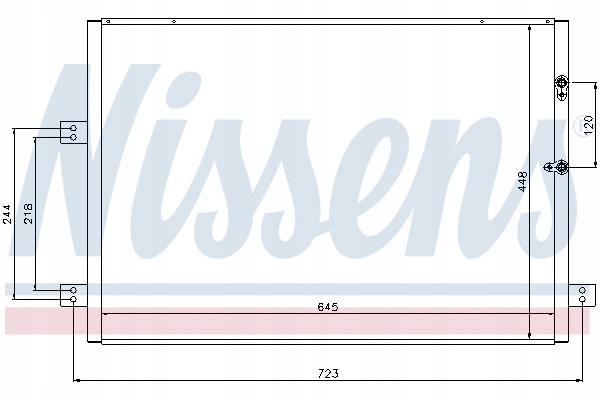 фото №14, Радіаторів кондиціонера nissens 94787 8846026330