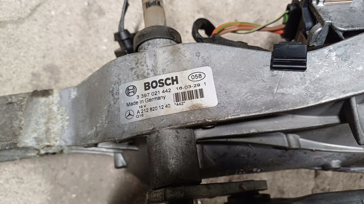 фото №6, Mercedes w212 двигунчик двірники перед механізм 1397220666