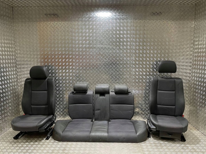 фото №1, Ідеальні сидіння підігрів диван салон pół шкіра bmw 3 e46