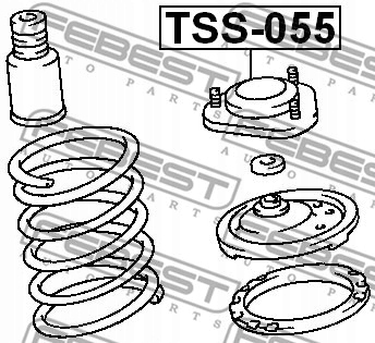 фото №2, Подушка амортизатора перед toyota estima previa