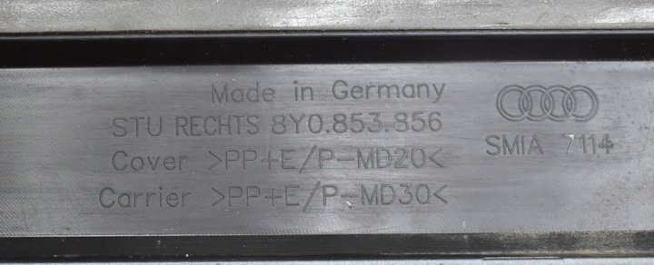 фото №5, Audi a3 8y0 s line праві поріг планка порогова org