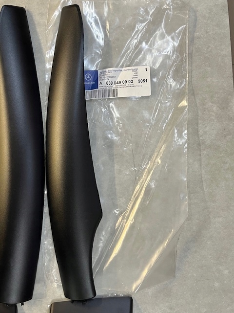 фото №6, Набір заглушок, захист рейлінг даховий mercedes vito a 639 849