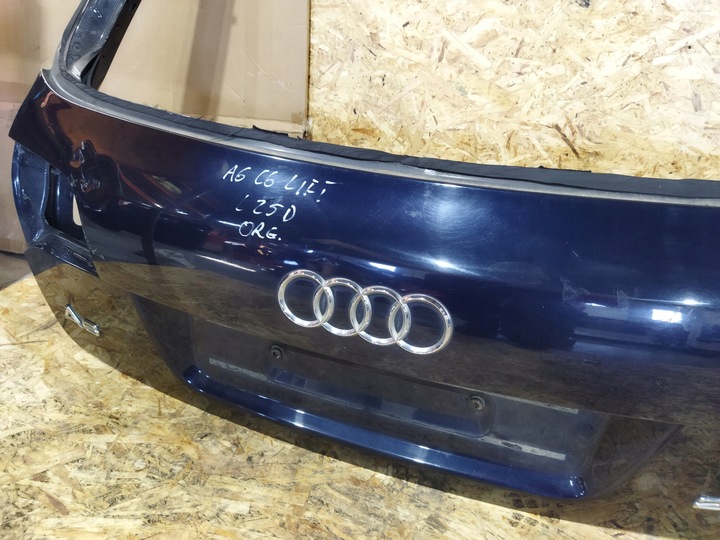 фото №5, Крышка зад audi a6 c6 рестайлинг avant универсал lz5d org
