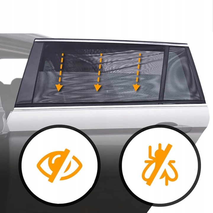 фото №11, Москитна сітка захист вікна сонцезахисна сітка дихаюча do автомобіля