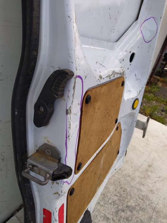 фото №14, Ford transit connect mk2 двері furtki ліве зад