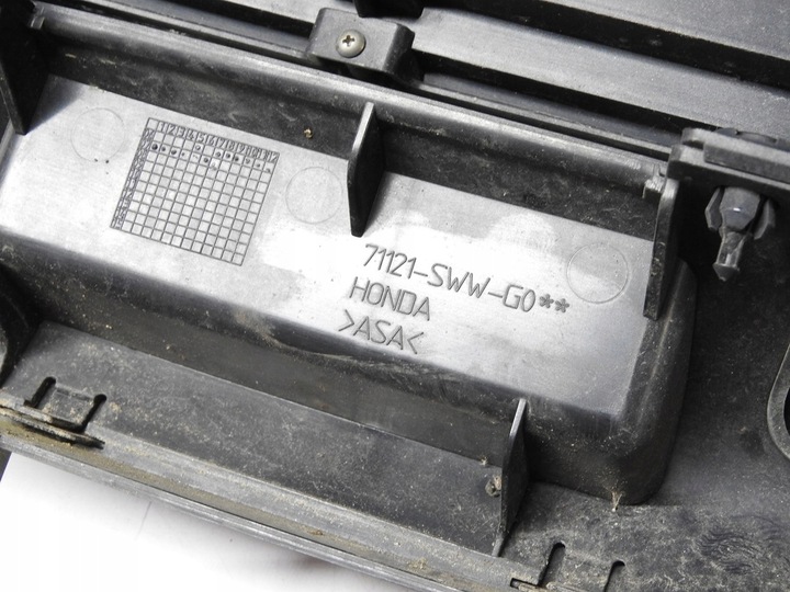 фото №9, Honda cr-v iii 06-11 nh684p решётка радиатора решётка бампера