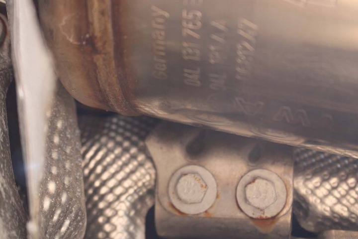 фото №6, Audi каталізатор фільтр частинок твердих dpf 04l131669h 04l131765bp 04l131669