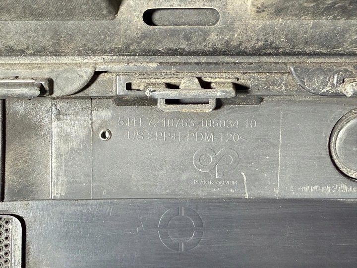 фото №8, Bmw x5 e70 рестайлинг 10- бампер перед переднее pdc 7210763 полный хороший