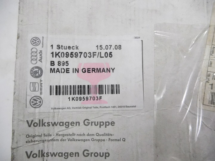 фото №11, Двигунчик скло лівий зад vw passat b6 1k0959703f