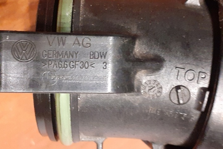 фото №9, Шланг впускний повітря - od фільтра do турбіни vw