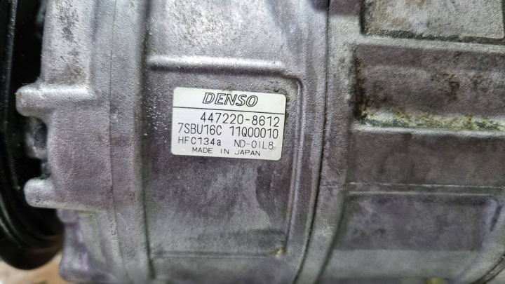 фото №5, Компрессор кондиционера 447220-8612 saab 9-5 opel vectra sigmum 1.6 1.8b