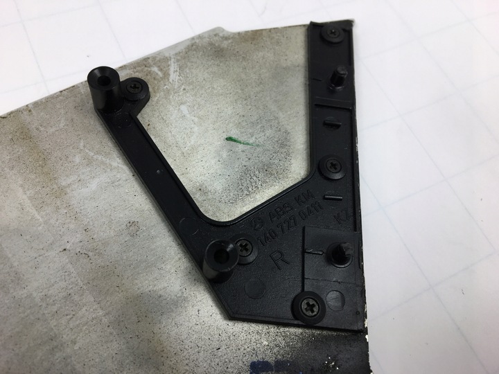 фото №13, Дерево dekor боковина двері правий mercedes w140 1407270411 zebrano