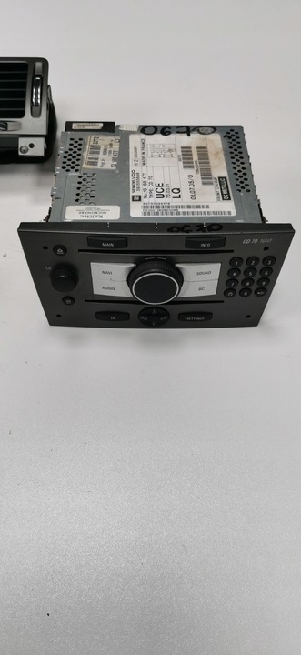 фото №3, Радіо gps cd 70 навігація дисплей vectra c signum набір