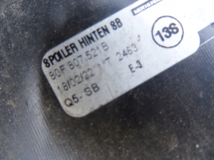 фото №8, Бампер зад задній audi q5 ii 80f 17- sportback