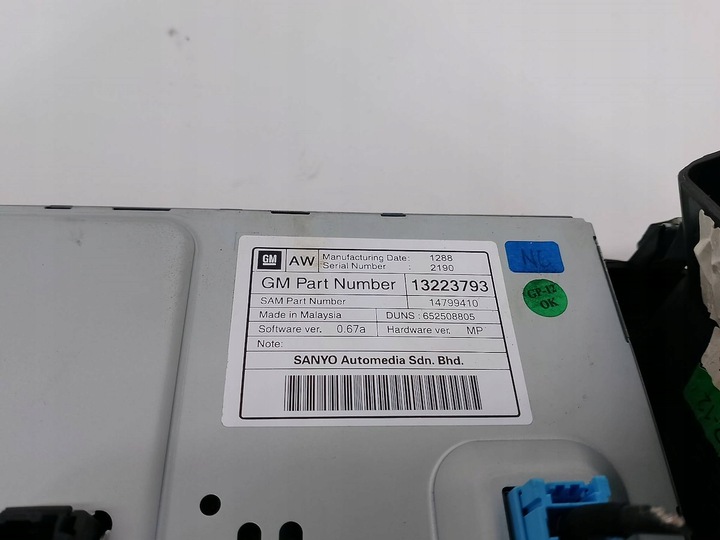 фото №14, Набір mutimedialny opel insignia 13315764 13273256 13223793