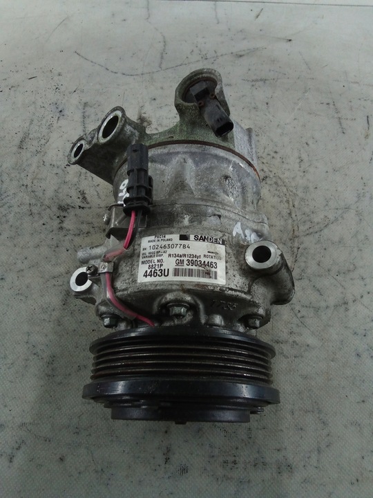 фото №5, D649 компрессор кондиционера astra k 39034463