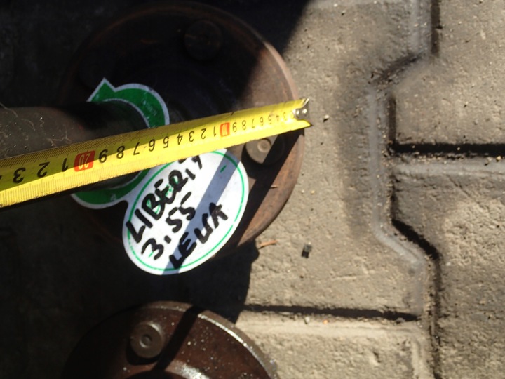 фото №7, Jeep cherokee liberty kj 2.8 crd піввісь задня права 3.55