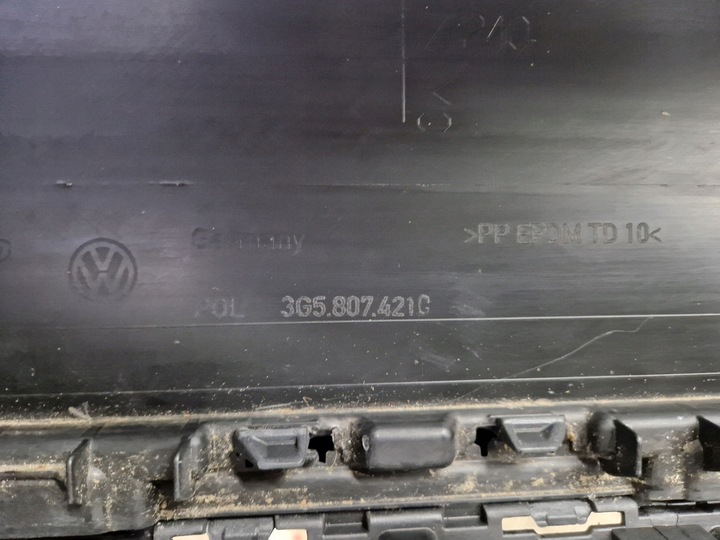 фото №8, Vw passat b8 аксесуар рестайлінг 19- бампер задній 3g0