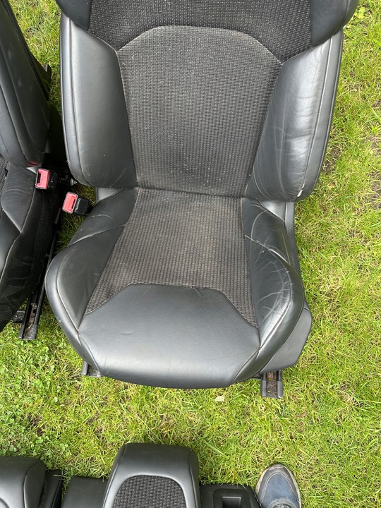 фото №5, Сидіння сидіння диван шкіра шкіряні citroen c5 iii x7 08- комплект європа