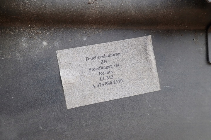 фото №12, Mercedes уголок бампер axor 4140 правые a3758802170