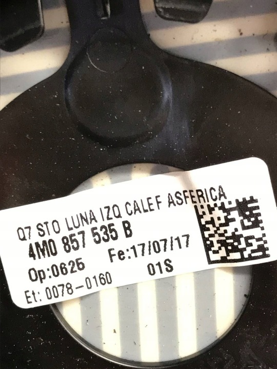 фото №9, Audi q7 4m 2015 левый вкладка зеркало дверь передних 4m0857535b