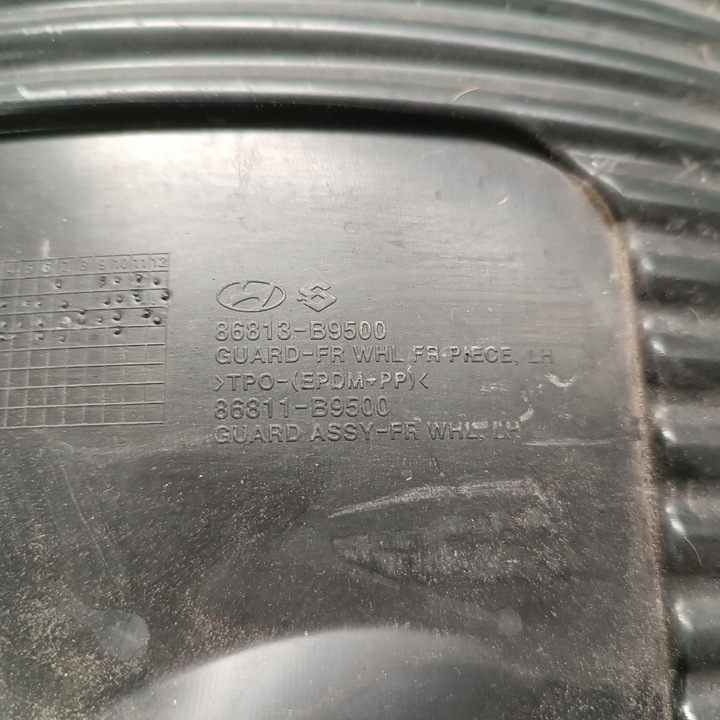 фото №6, Подкрылок левый перед hyundai i10 ii рестайлинг 86813-b9500