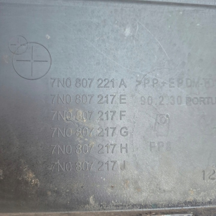 фото №12, Vw sharan ii 7n0 10- бампер перед передний 4xpdc омыватель 7n0807221a