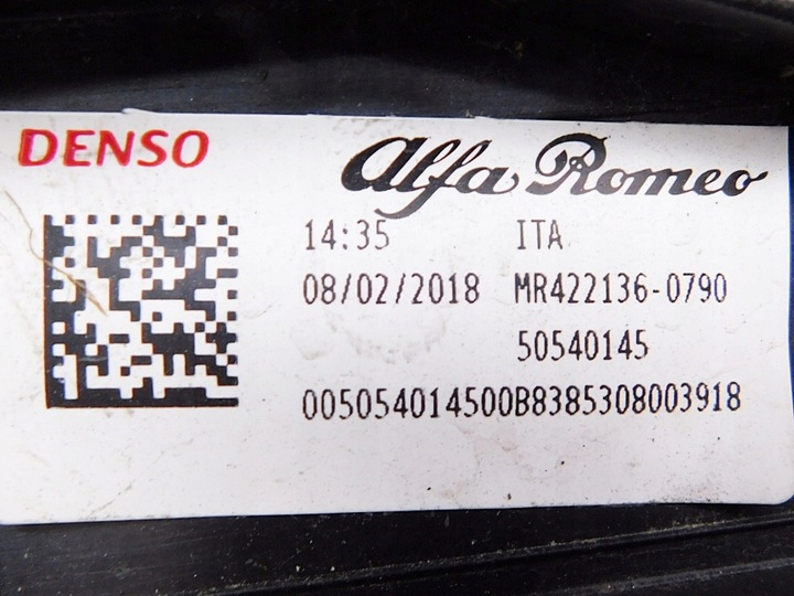 фото №11, Вентилятор радіатор alfa romeo giulia 2.2d m-jet