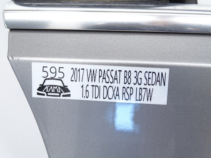 фото №12, Дверь правая перед правое передние vw passat b8 3g 2014-2023r серебристый lb7w