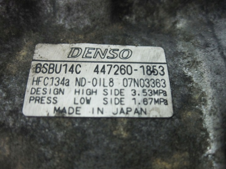 фото №8, Bmw 1 2.0 d 11r компрессор кондиционера 447260-1853