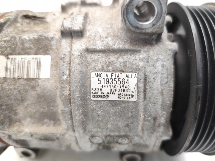 фото №7, Alfa romeo mito компрессор / компрессор кондиционера a/c 0.9 twinair бензин