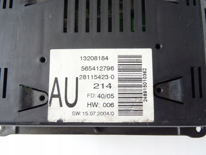 фото №3, Opel vectra c signum дисплей манометр