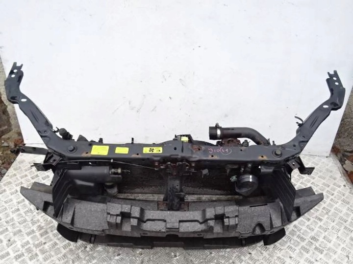 фото №10, Pas переднє радіатор kpl. nissan qashqai j10 06-10r. 1.5 dci