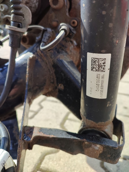 фото №7, Skoda octavia iii балка подвешивание зад 5q0501115