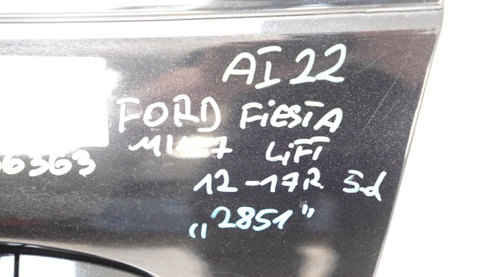 фото №10, Двери левые перед передние ford fiesta mk7 рестайлинг 12-17r 2851